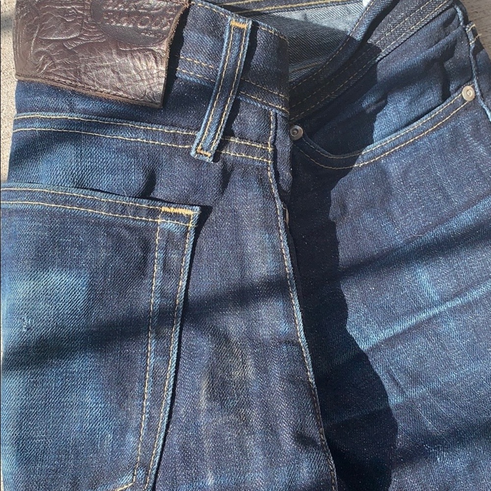 Naked & Famous Nep Selvedge denim 31 W INSEAM 34.5